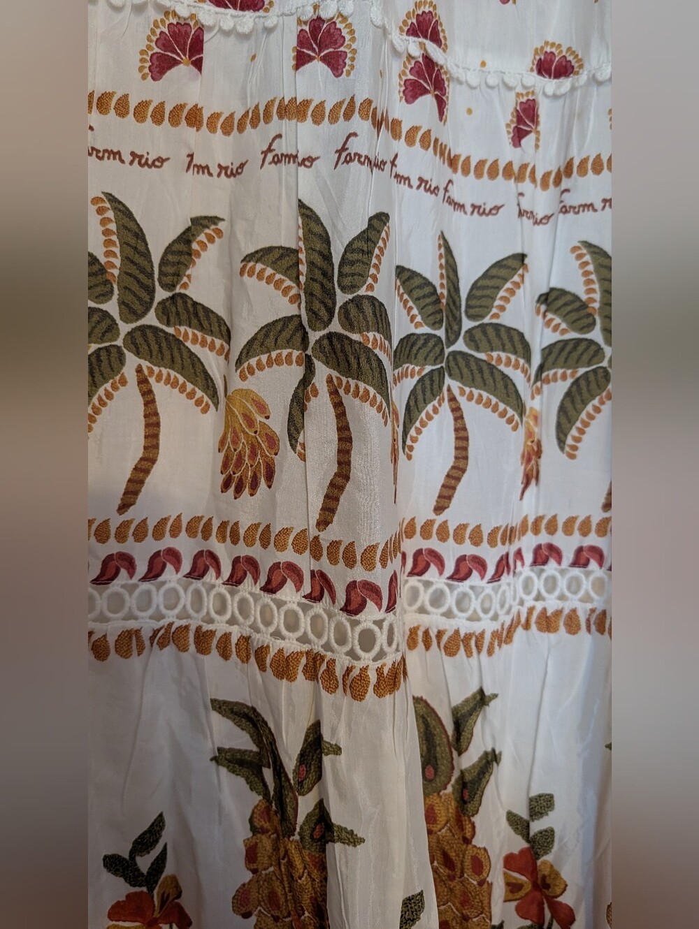 Off White Made In Brazil Maxi Dress - Picture 13 of 16